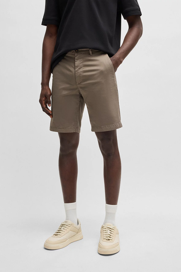 BOSS BERMUDA SHORTS - 294 BEIGE